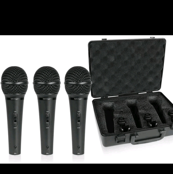 Behringer - XM1800S - Dynamic Wired Professional Microphone - Set of 3 - Picture 2 of 8